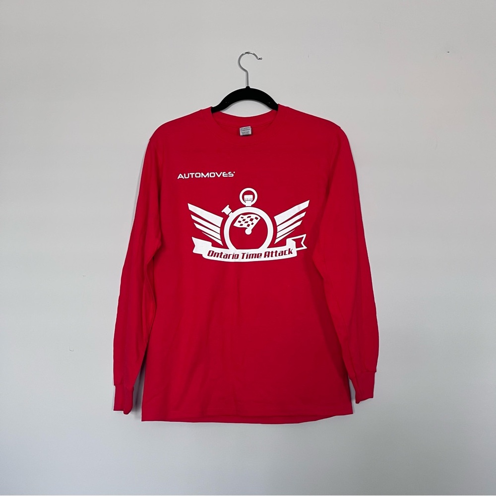 BNWOT Men’s Red Ontario Time Attack Shirt Size Small
 (Racing, auto,)
